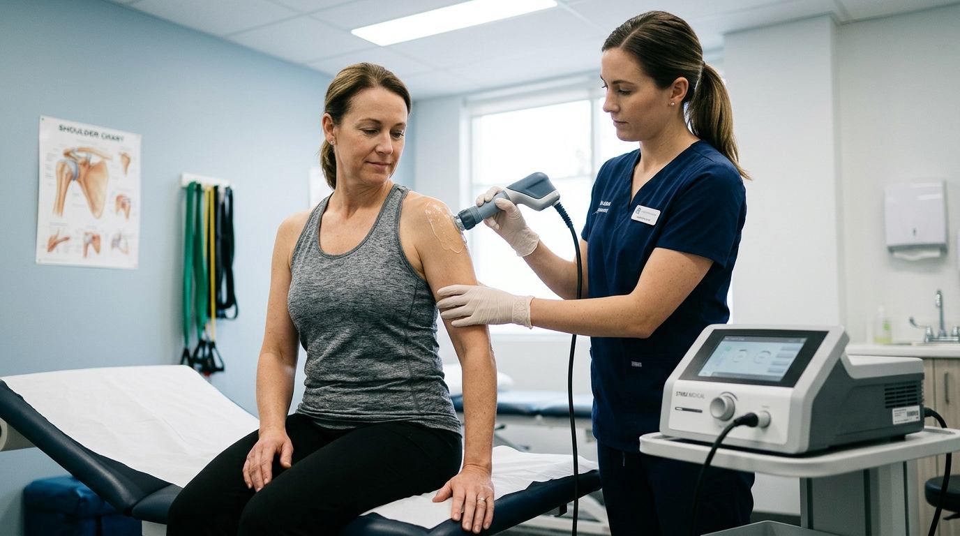 Traitement par ondes de choc - tendinopathies chroniques à Ganshoren